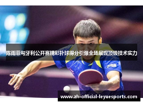 陈雨菲匈牙利公开赛精彩扑球得分引爆全场展现顶级技术实力 陈雨菲匈牙利公开赛精彩扑球得分引爆全场展现顶级技术实力